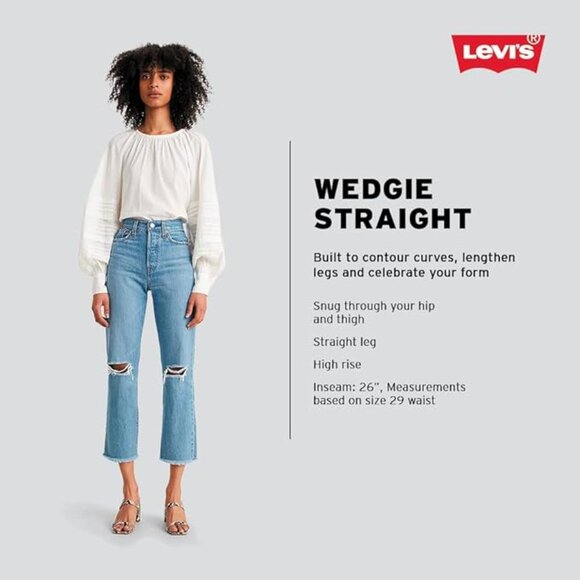 Levi's Wedgie Straight Jean - Picture 2 of 14